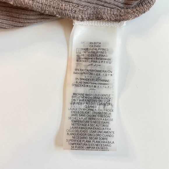 BCBGMaxAzria Enid Knit Spanish Moss Knit Long SleeveTop - Picture 7 of 8